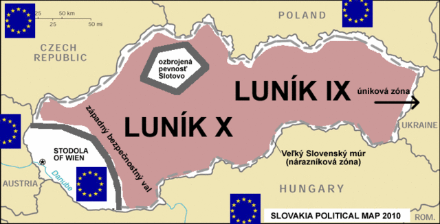 Mapa Slovenska