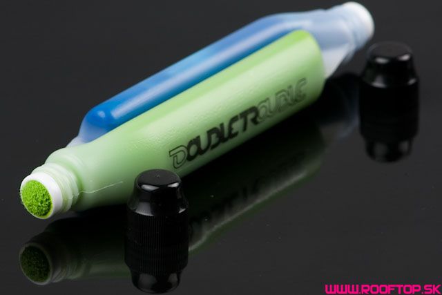 Double trouble zeleno-modrá